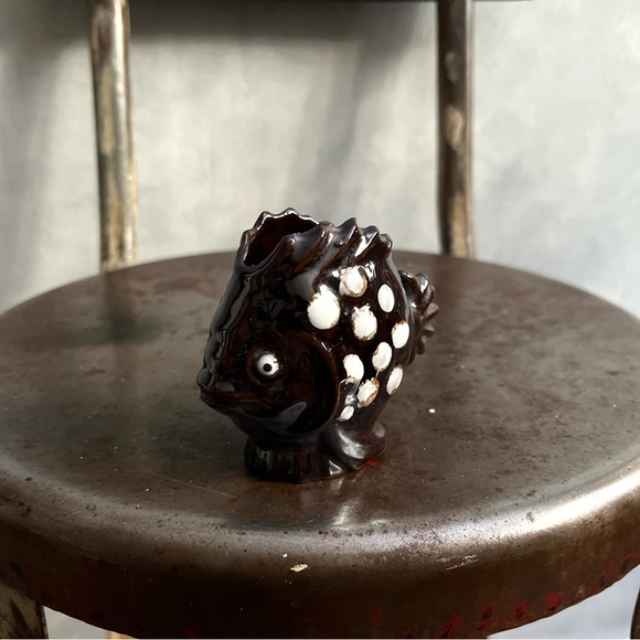 Vintage Occupied Japan Ceramic Fish Figurine - Picture 2 of 8